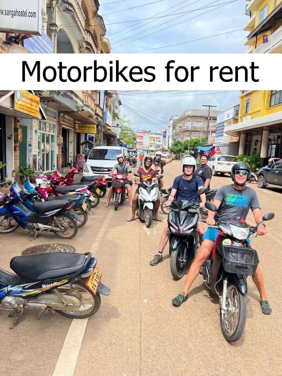 Sanga Hostel Pakse Ngoại thất bức ảnh